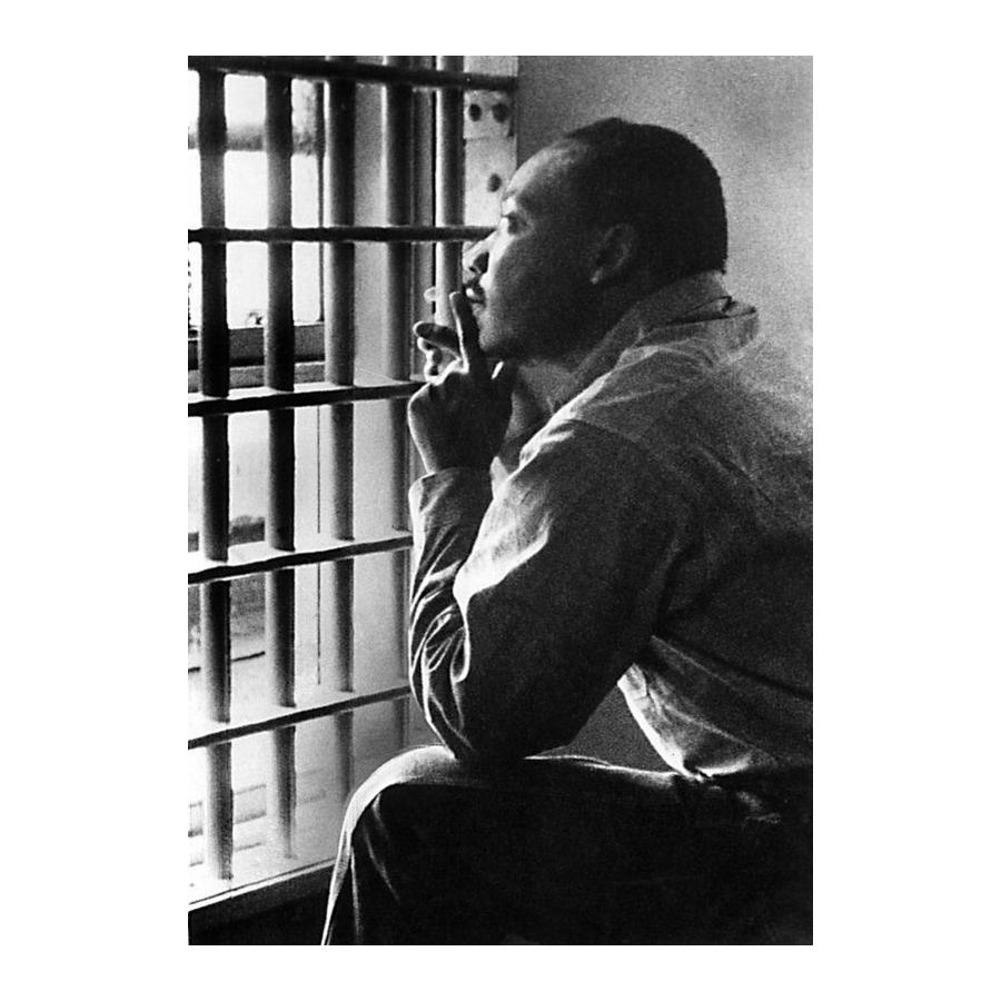 Martin Luther King Jr. is imprisoned