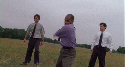 Breaking the printer from the movie Office Space